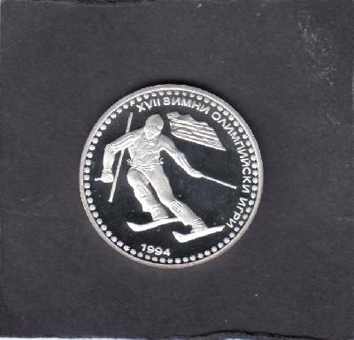 Beschrijving: 50 Leva  W-OLYMPIC SKIING